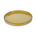 Assiette plate 28cm Caractère curcuma